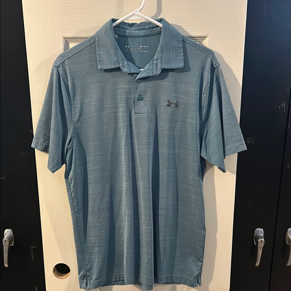 Under Armour Blue Polo Shirt